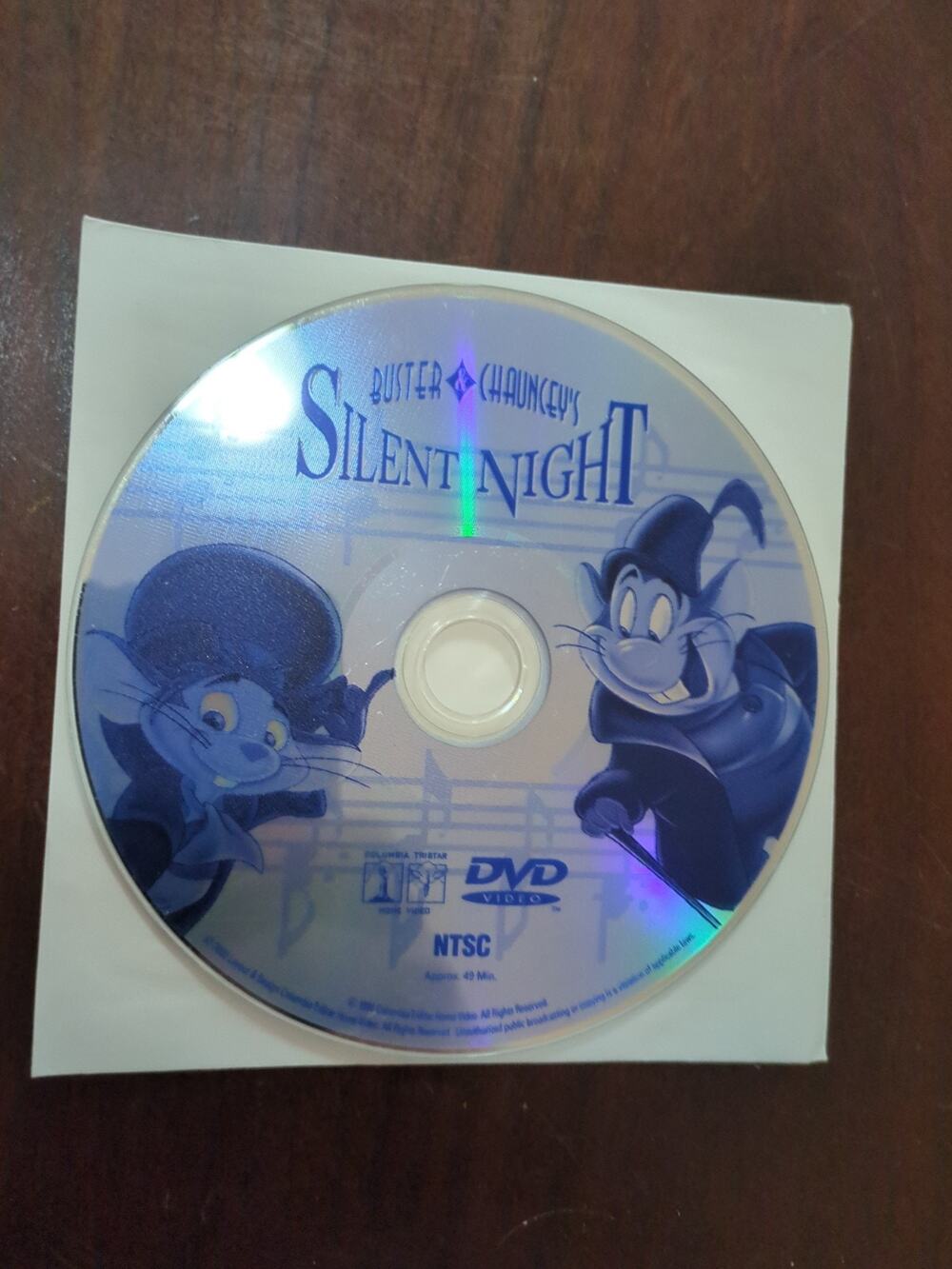Buster and Chauncey's Silent Night disc only